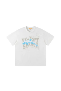 IDontSmoke Dolphin Vintage Print Tee