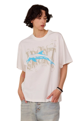 IDontSmoke Dolphin Vintage Print Tee