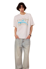 IDontSmoke Dolphin Vintage Print Tee
