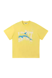 IDontSmoke Dolphin Vintage Print Tee