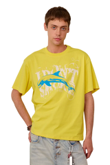 IDontSmoke Dolphin Vintage Print Tee