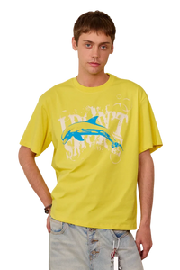 IDontSmoke Dolphin Vintage Print Tee