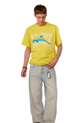 IDontSmoke Dolphin Vintage Print Tee