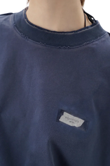MasonPrince Double Collar Tape Reverse Tee