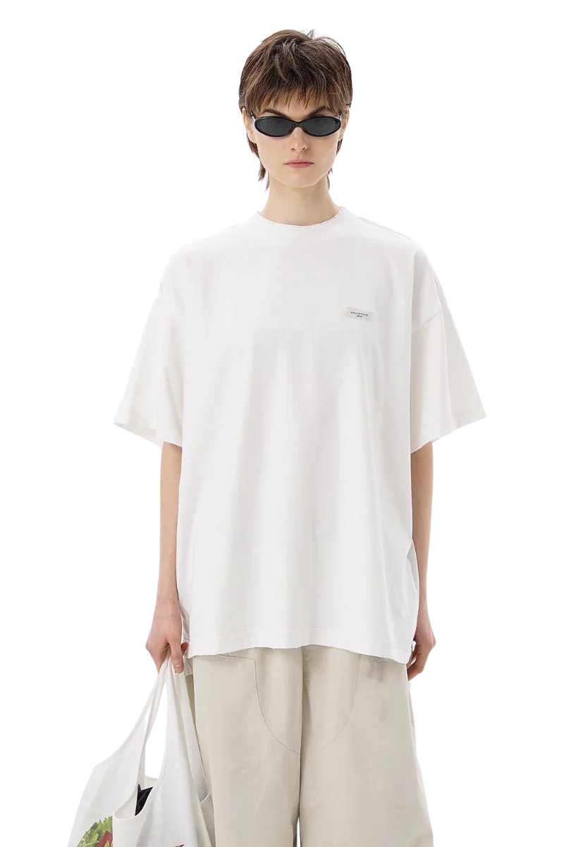 MasonPrince Double Collar Tape Reverse Tee