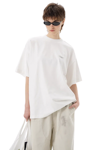 MasonPrince Double Collar Tape Reverse Tee