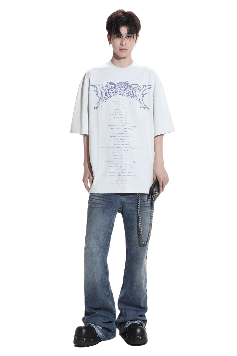 Masonprince Dragon Painted Tee - ShaLaoBan