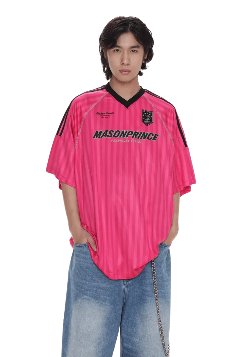 Masonprince Dragonfruit Pink Jersey Tee - ShaLaoBan