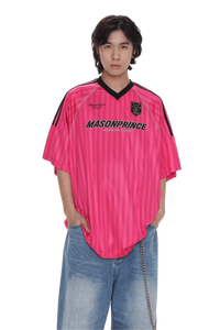 Masonprince Dragonfruit Pink Jersey Tee - ShaLaoBan