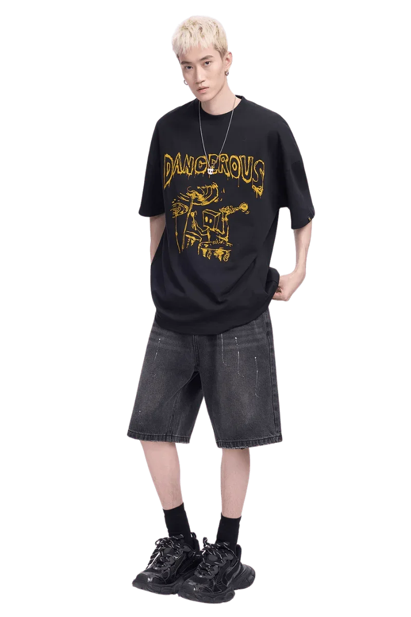 Dangerous People Drummer Tee - ShaLaoBan