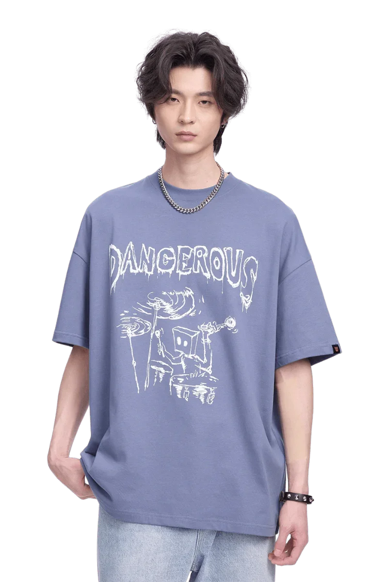 Dangerous People Drummer Tee - ShaLaoBan