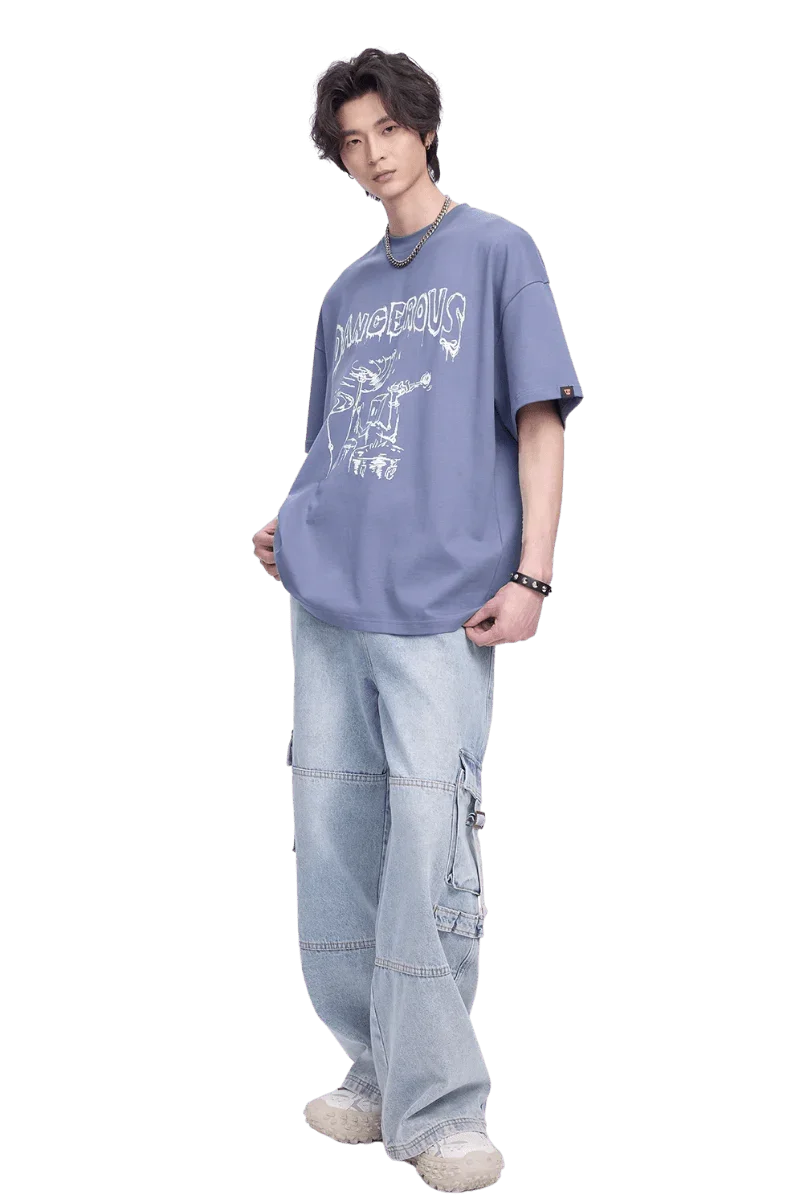Dangerous People Drummer Tee - ShaLaoBan