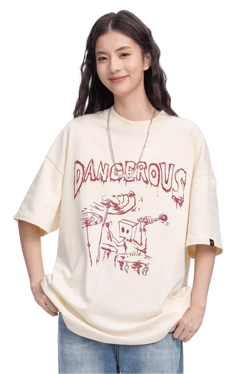 Dangerous People Drummer Tee - ShaLaoBan