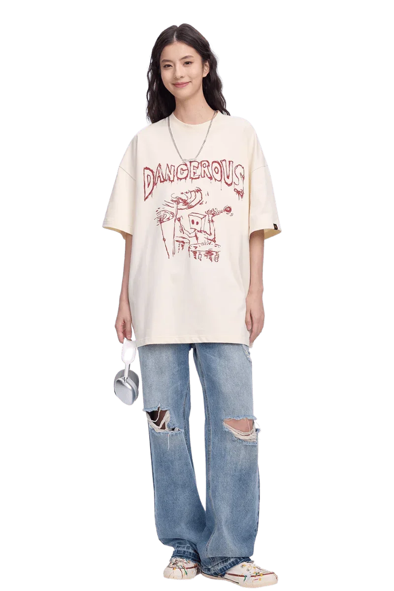 Dangerous People Drummer Tee - ShaLaoBan