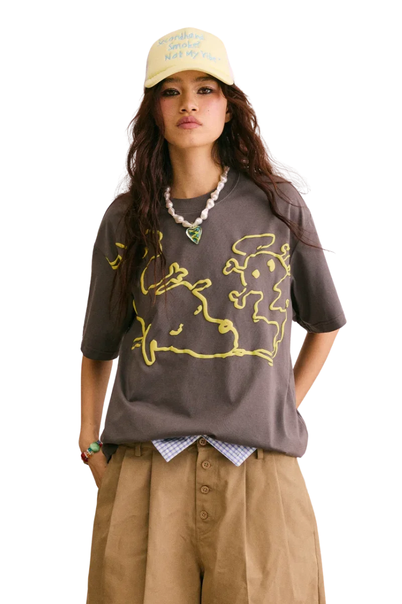 IDontSmoke Dynamic Smoke Puppy Tee