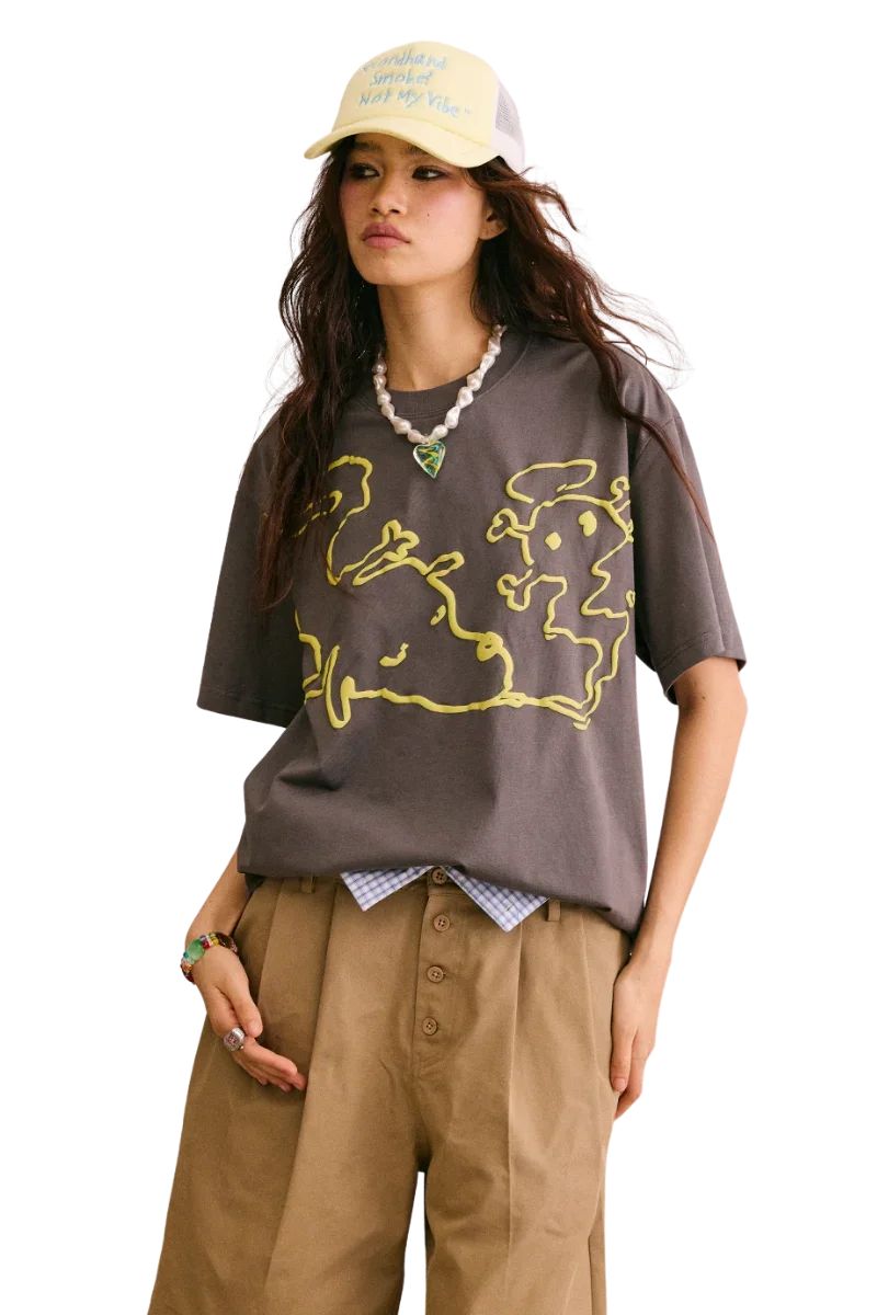IDontSmoke Dynamic Smoke Puppy Tee