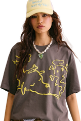 IDontSmoke Dynamic Smoke Puppy Tee