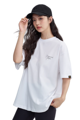 Dangerous People Embossed Butterfly Reflective Print Tee