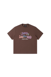 Dangerous People Embroidery Letters Graffiti Tee