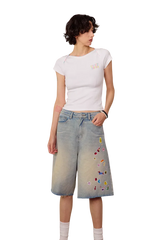 IDontSmoke Envelope Collar Ladies Tee