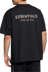 [Smaller Cutting] FW25 Essentials Fear Of God Classic Fit Tee JET BLACK