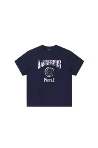 Dangerous People Faded College Tee - ShaLaoBan