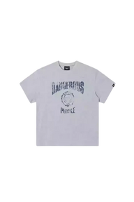 Dangerous People Faded College Tee - ShaLaoBan