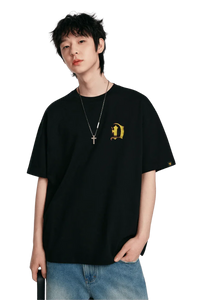 Dangerous People Faded Gothic Font Tee - ShaLaoBan