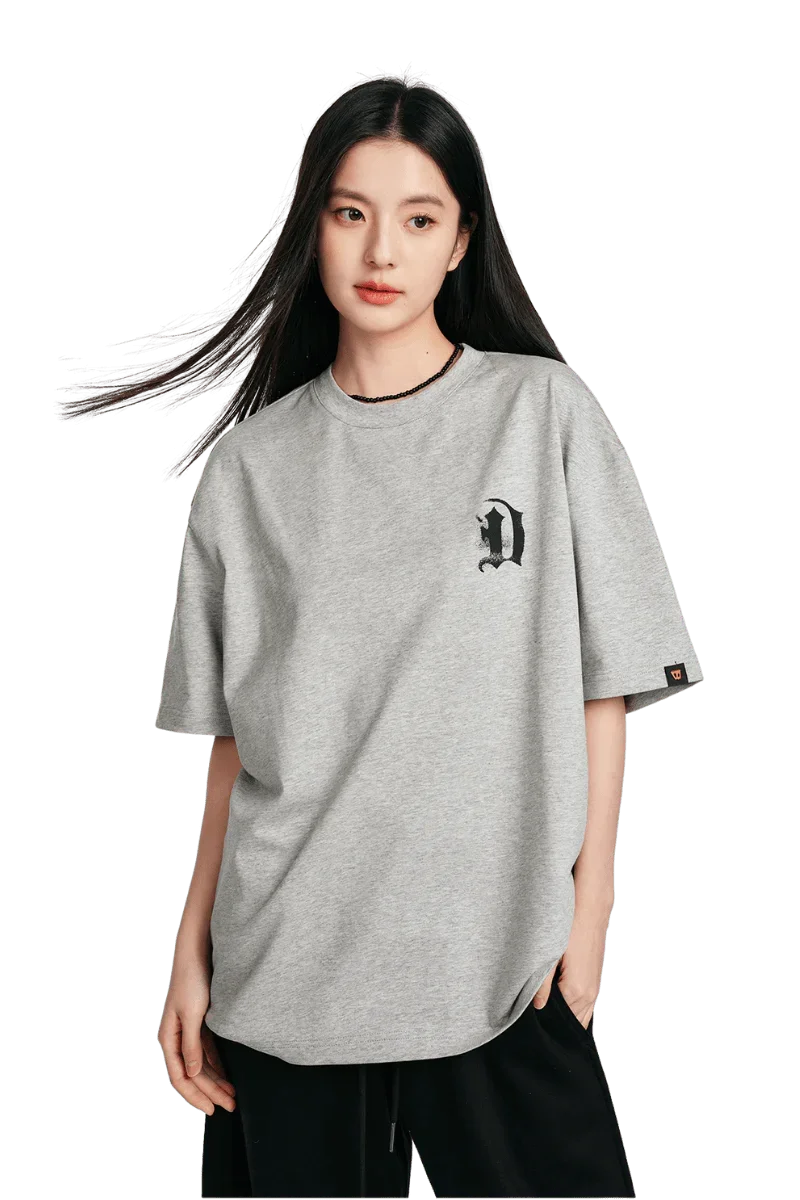 Dangerous People Faded Gothic Font Tee - ShaLaoBan
