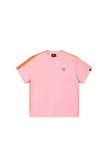 Dangerous People Faded Shoulder Embroidery Tee - ShaLaoBan