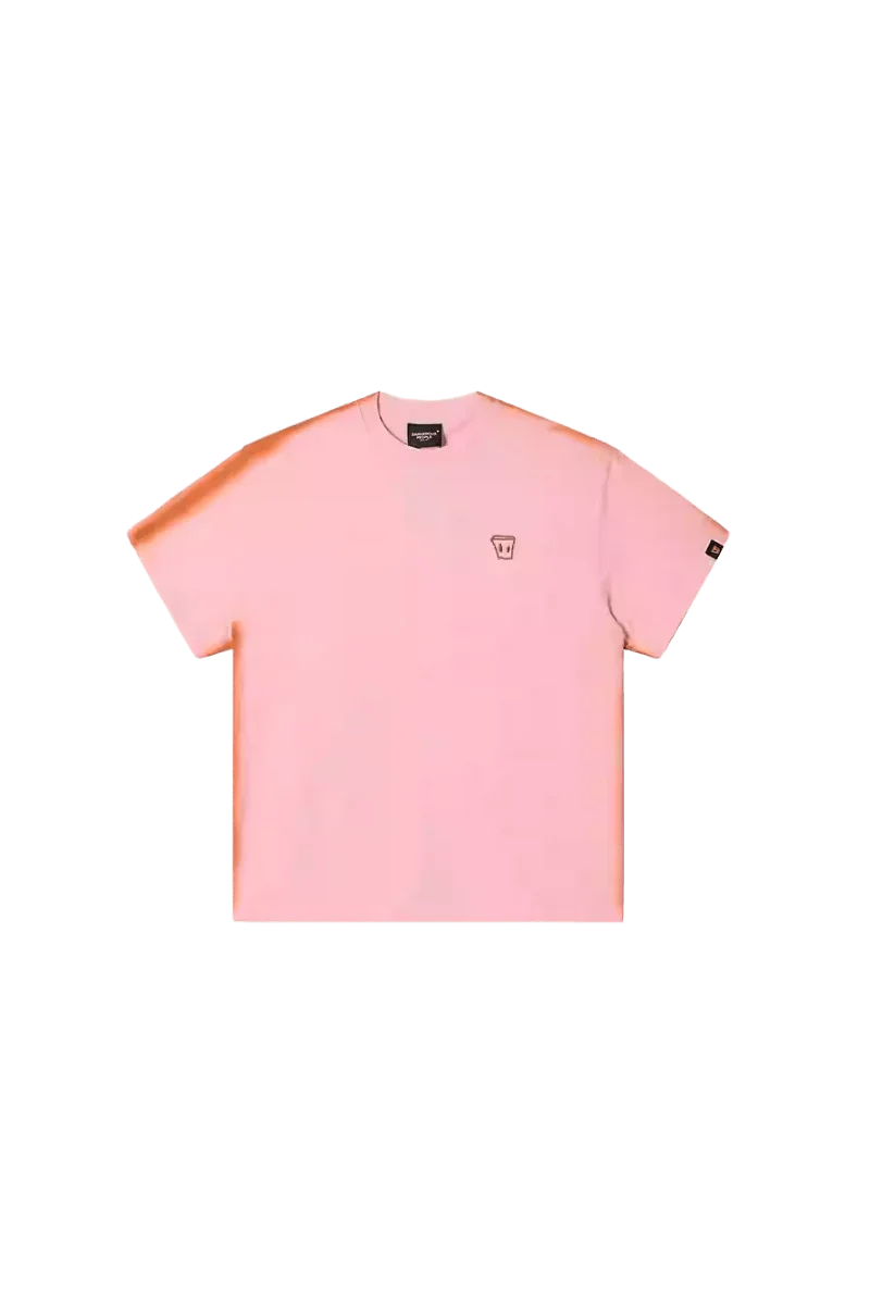 Dangerous People Faded Shoulder Embroidery Tee - ShaLaoBan