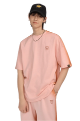 Dangerous People Faded Shoulder Embroidery Tee - ShaLaoBan