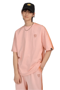 Dangerous People Faded Shoulder Embroidery Tee - ShaLaoBan