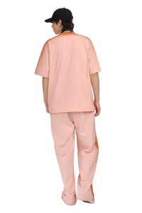 Dangerous People Faded Shoulder Embroidery Tee - ShaLaoBan