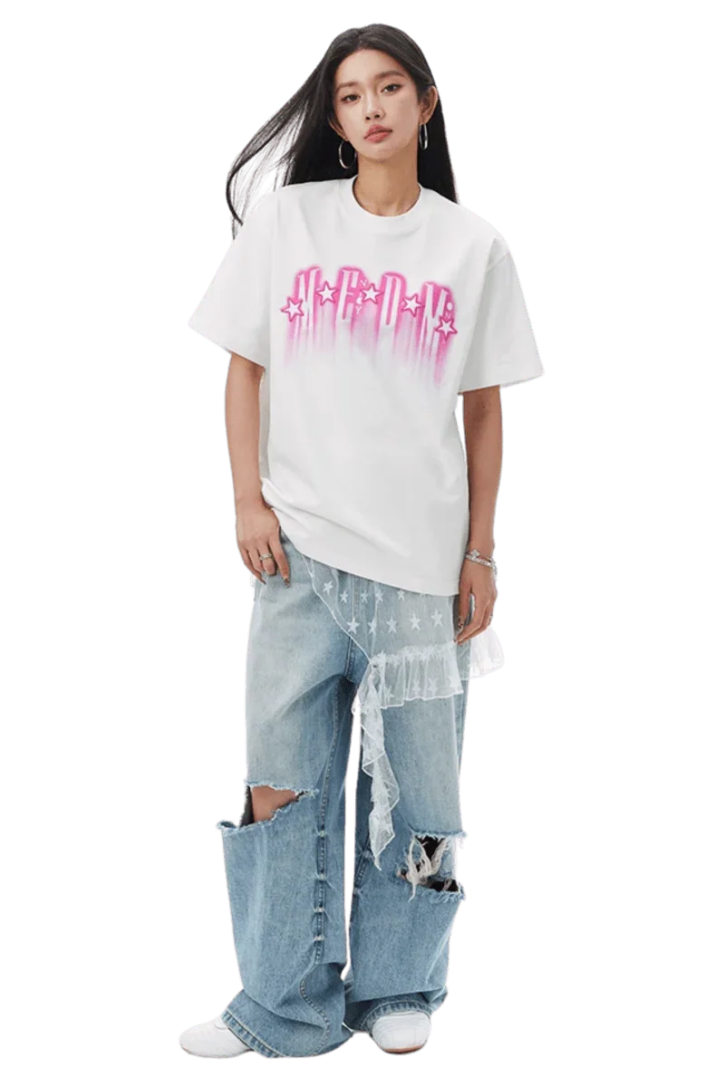 MEDM SS25 Five Star Gradient Tee