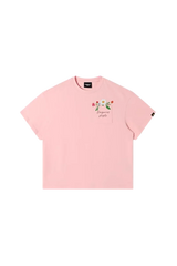 Dangerous People Floral Letter Pocket Tee