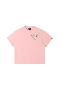 Dangerous People Floral Letter Pocket Tee