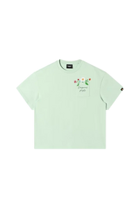 Dangerous People Floral Letter Pocket Tee