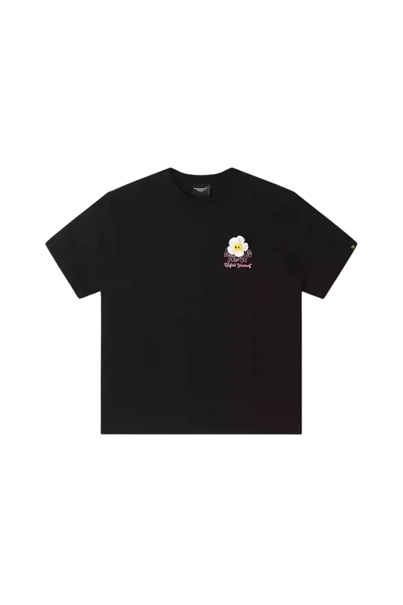 Dangerous People Flower Pin Heavy Weight Tee - ShaLaoBan