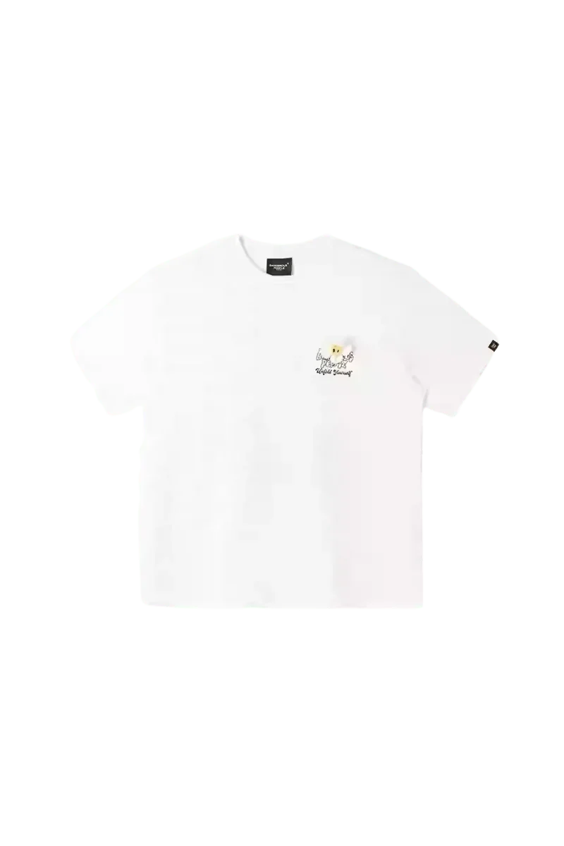 Dangerous People Flower Pin Heavy Weight Tee - ShaLaoBan