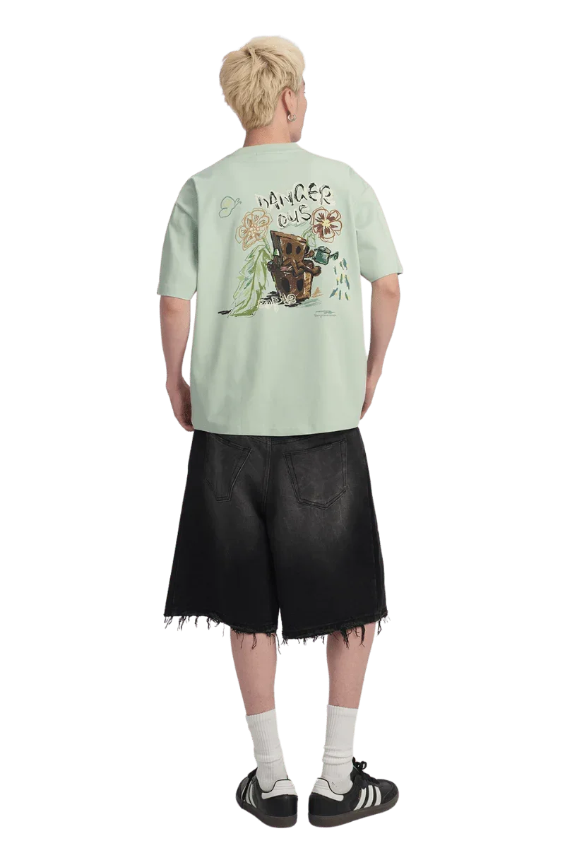 Dangerous People Flower Pot Tee
(Sorona Material) - ShaLaoBan