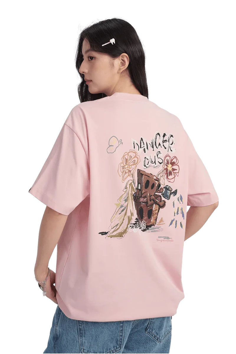 Dangerous People Flower Pot Tee
(Sorona Material) - ShaLaoBan