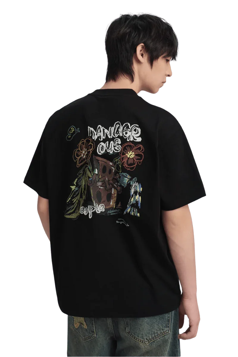 Dangerous People Flower Pot Tee
(Sorona Material) - ShaLaoBan