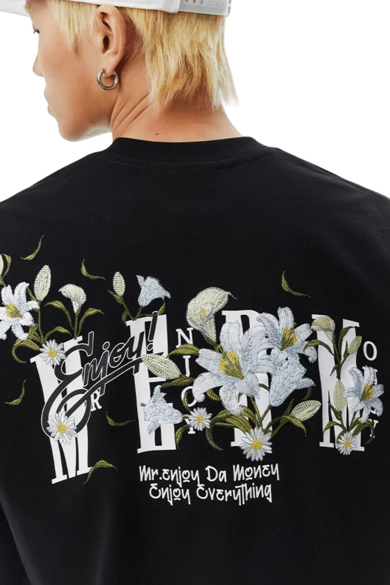 MEDM SS25 Flowers Embroidery Tee
