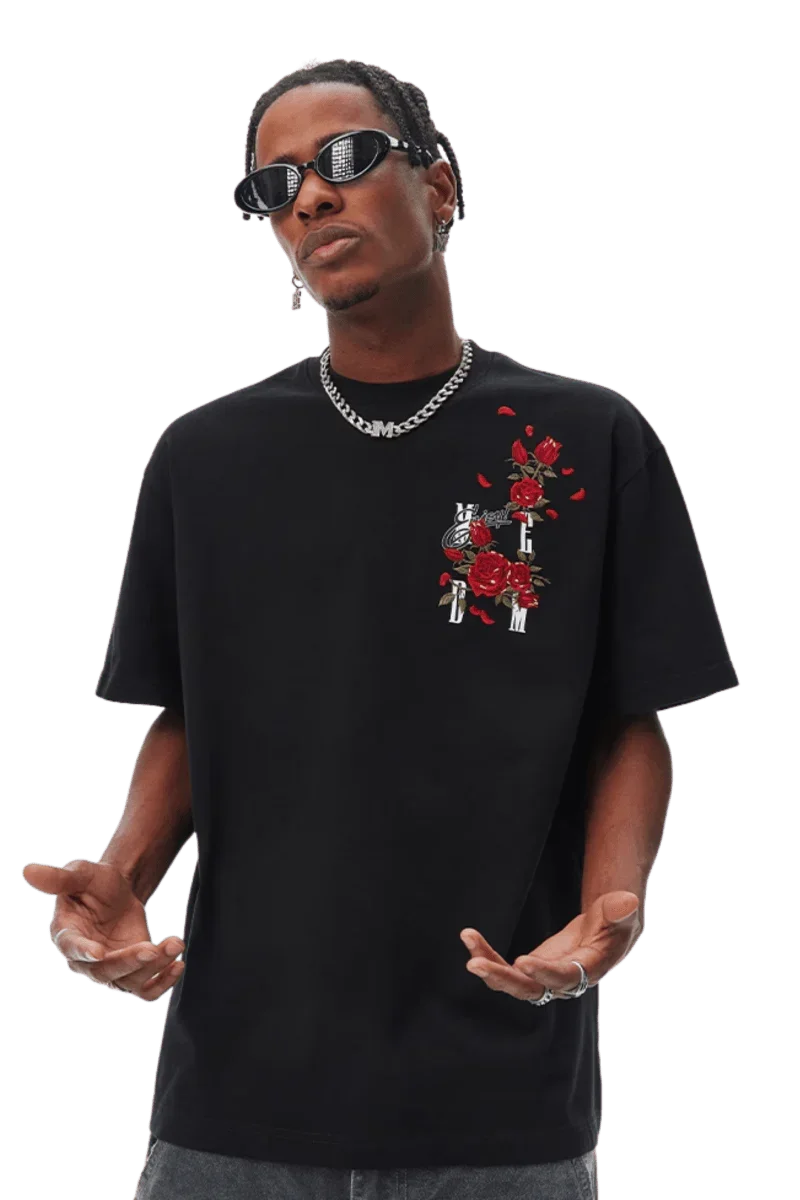 MEDM SS25 Flowers Embroidery Tee