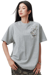 MEDM SS25 Flowers Embroidery Tee