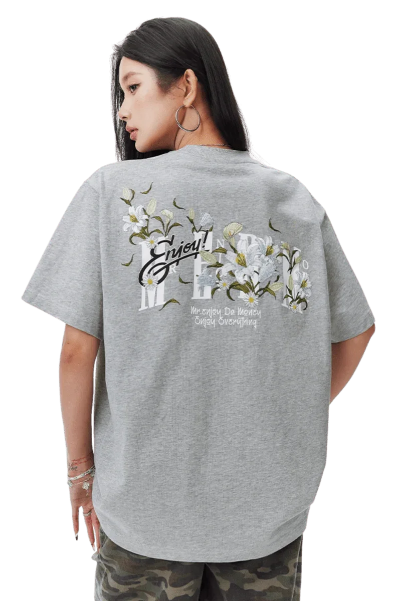 MEDM SS25 Flowers Embroidery Tee