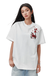 MEDM SS25 Flowers Embroidery Tee