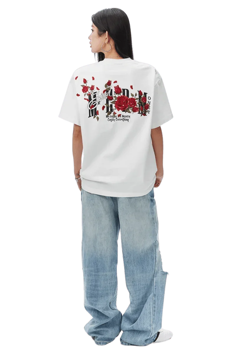 MEDM SS25 Flowers Embroidery Tee