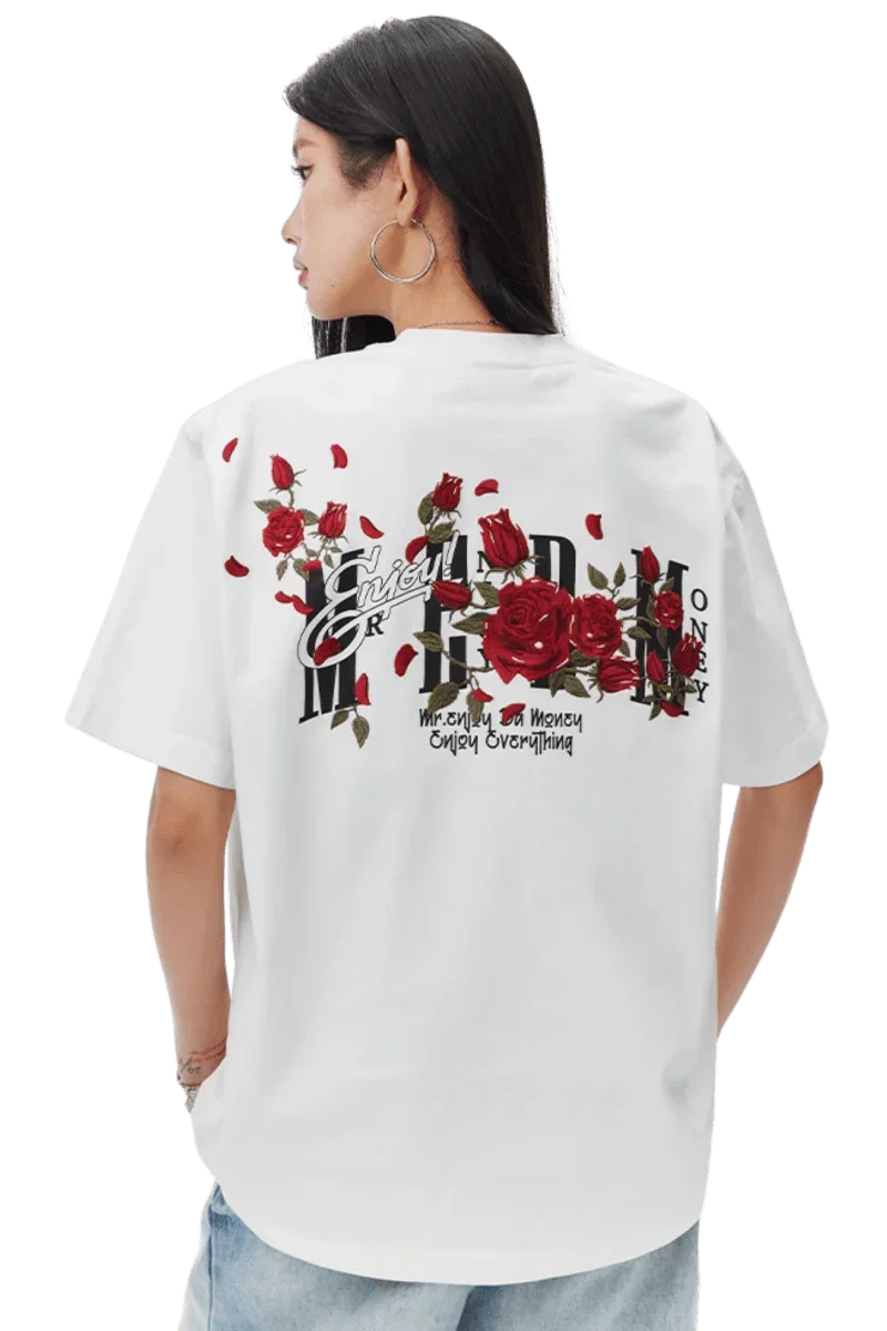 MEDM SS25 Flowers Embroidery Tee